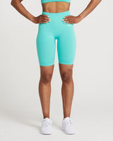Classic Seamless Cycling Shorts | Lagoon Marl