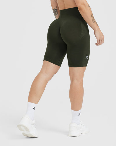 Khaki cycling shorts womens sales