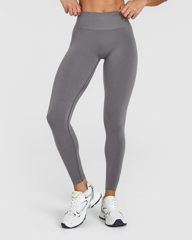 Effortless Seamless Leggings Ash Grey - Main Image