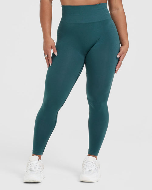 Oner Modal Effortless Seamless Leggings | Marine Teal