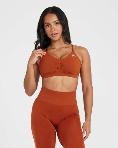 Effortless Micro Bralette | Warm Copper