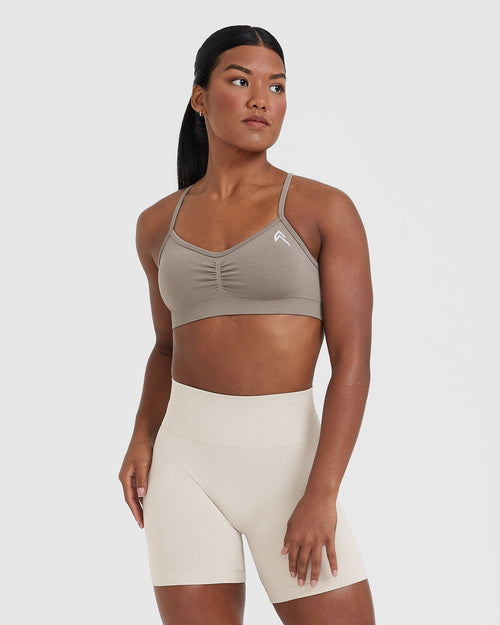 Strappy Sports Bra - Color Minky