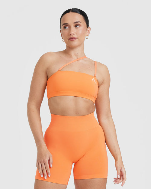 Oner Modal Everyday Bandeau Bralette | Apricot Orange