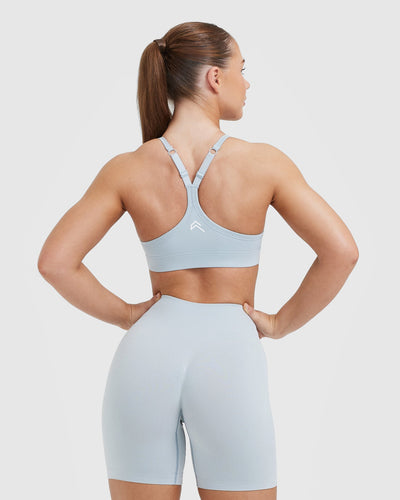 Blue Sports Bra for Everyday Movement - Body Fit