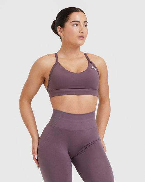 Oner Modal Everyday Sports Bra | Vintage Purple