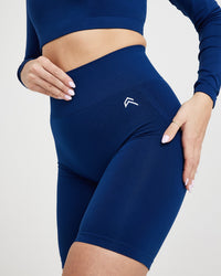 Effortless Seamless Cycling Shorts | Midnight