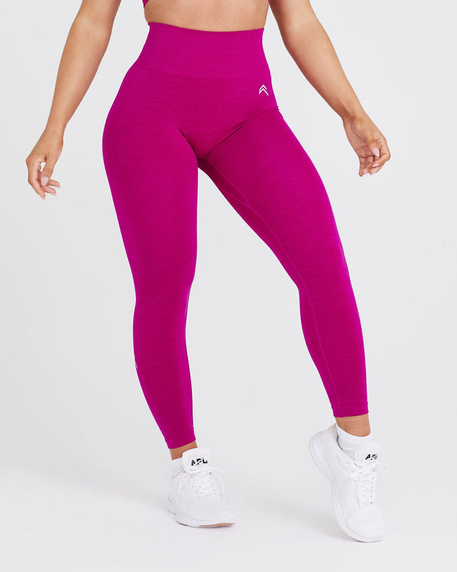 Seamless cheap pink leggings