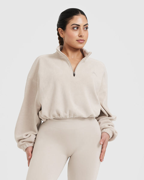 Oversized zip sweatshirt cheap