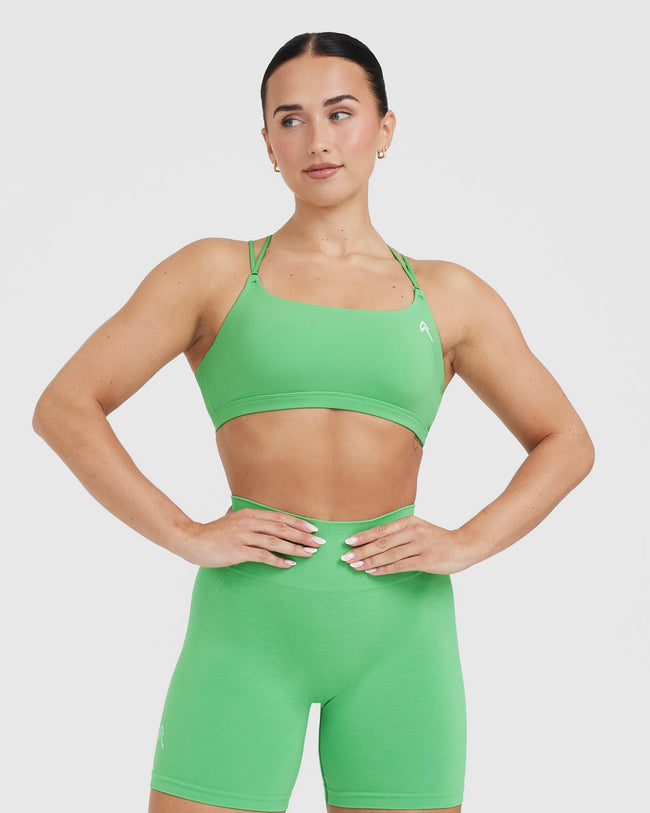 Everyday Cross Over Bralette Jade