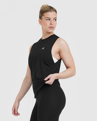 Go To Muscle Vest | Black