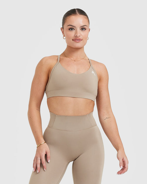 Oner Modal Everyday Sports Bra | Sandstone