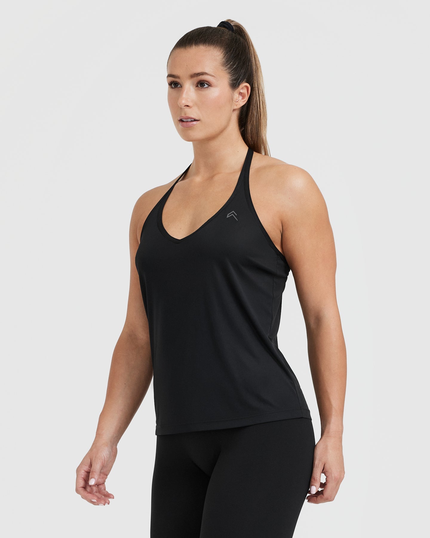 Women's Workout Top Black - Loose Fit