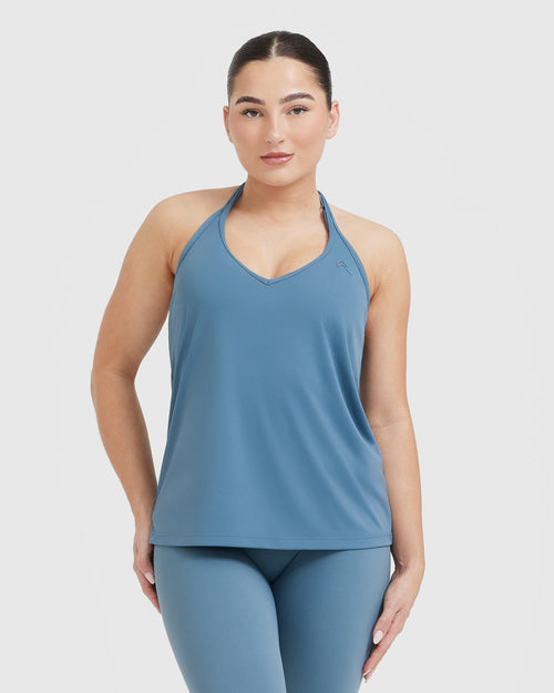 Oner Modal Go To Strappy Loose Vest | Moonstone Blue