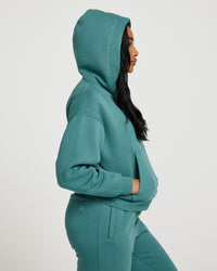 Classic Lounge Hoodie | Mineral Green