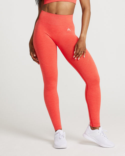 Coral top adidas leggings
