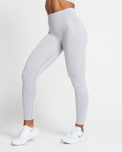 Oner Modal Classic Seamless Leggings | Grey Marl