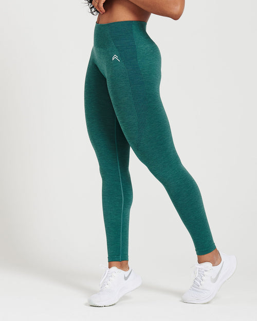 Oner Modal Classic Seamless Leggings | Mineral Green Marl