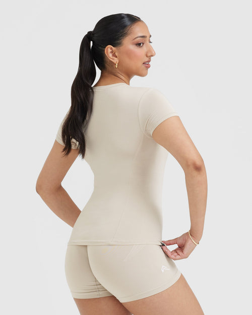 Mellow™ Soft Short Sleeve T-Shirt | Sand