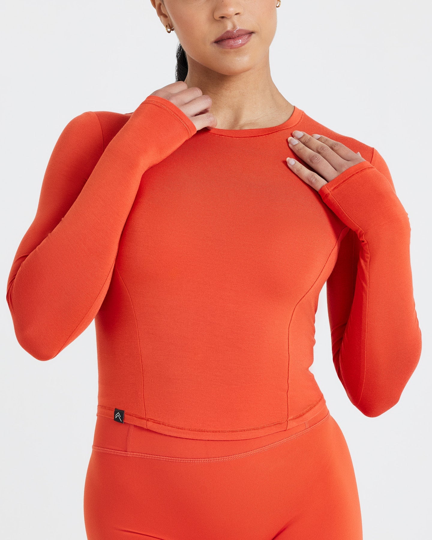 Mellow™ Soft Mid Long Sleeve Top | Spice