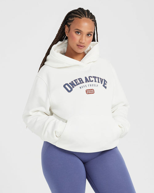 Oner Modal Oversized Club Hoodie | Off White