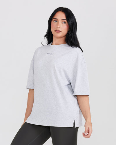 OYB Graphic Unisex T-Shirt | Light Grey Marl