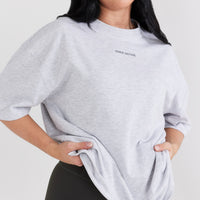 OYB Graphic Unisex T-Shirt | Light Grey Marl