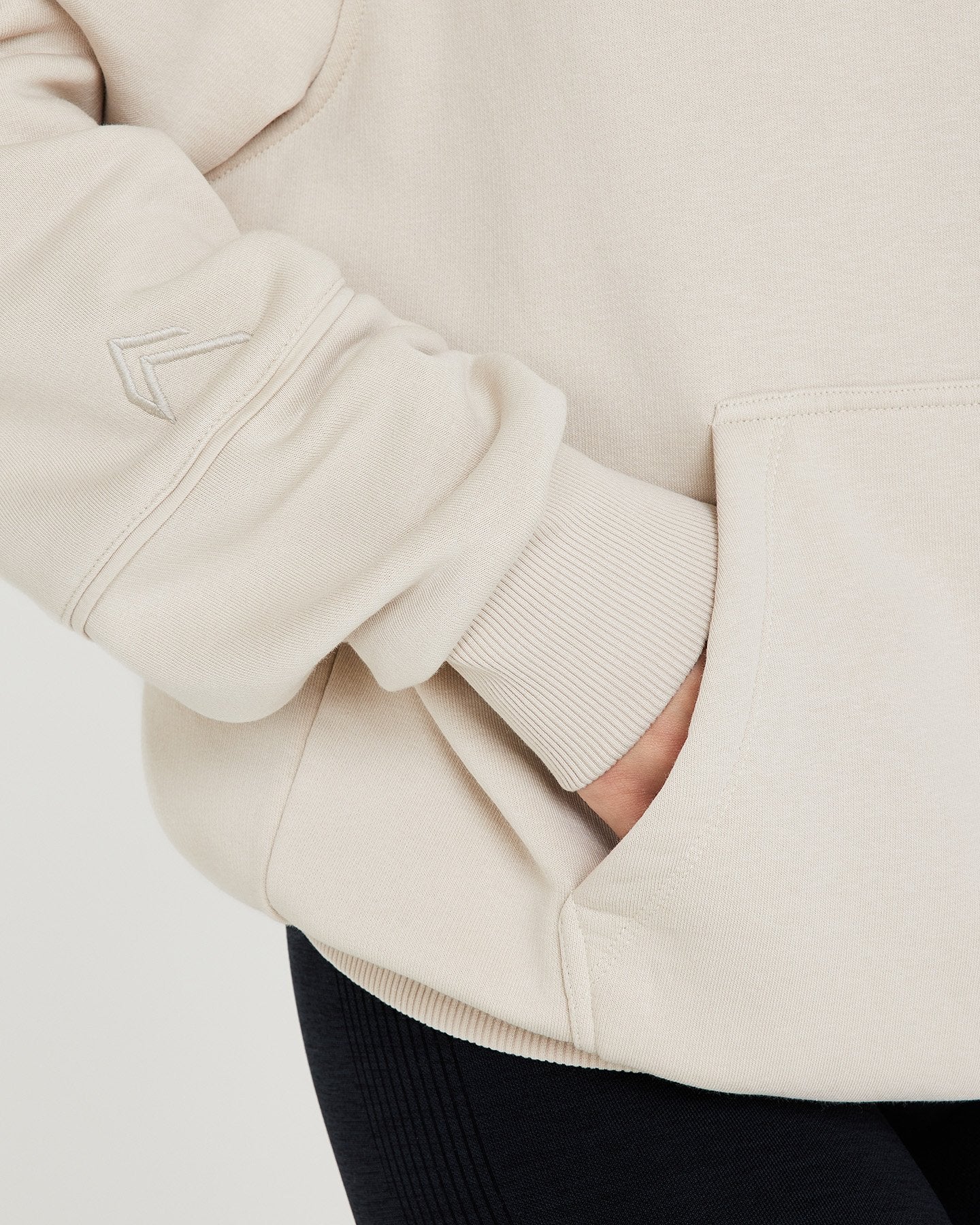 Classic Lounge Oversized Hoodie | Sand