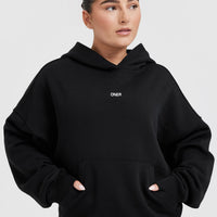 Raising the Bar Graphic Unisex Oversized Hoodie | Black