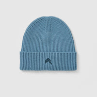 Ribbed Beanie | Steel Blue
