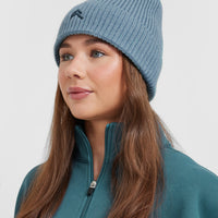 Ribbed Beanie | Steel Blue