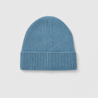 Ribbed Beanie | Steel Blue