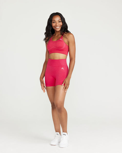 Classic Seamless Shorts | Berry Bloom Marl