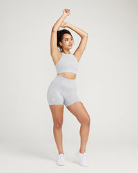 Classic Seamless Shorts | Grey Marl