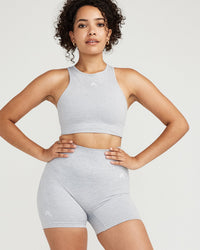 Classic Seamless Shorts | Grey Marl