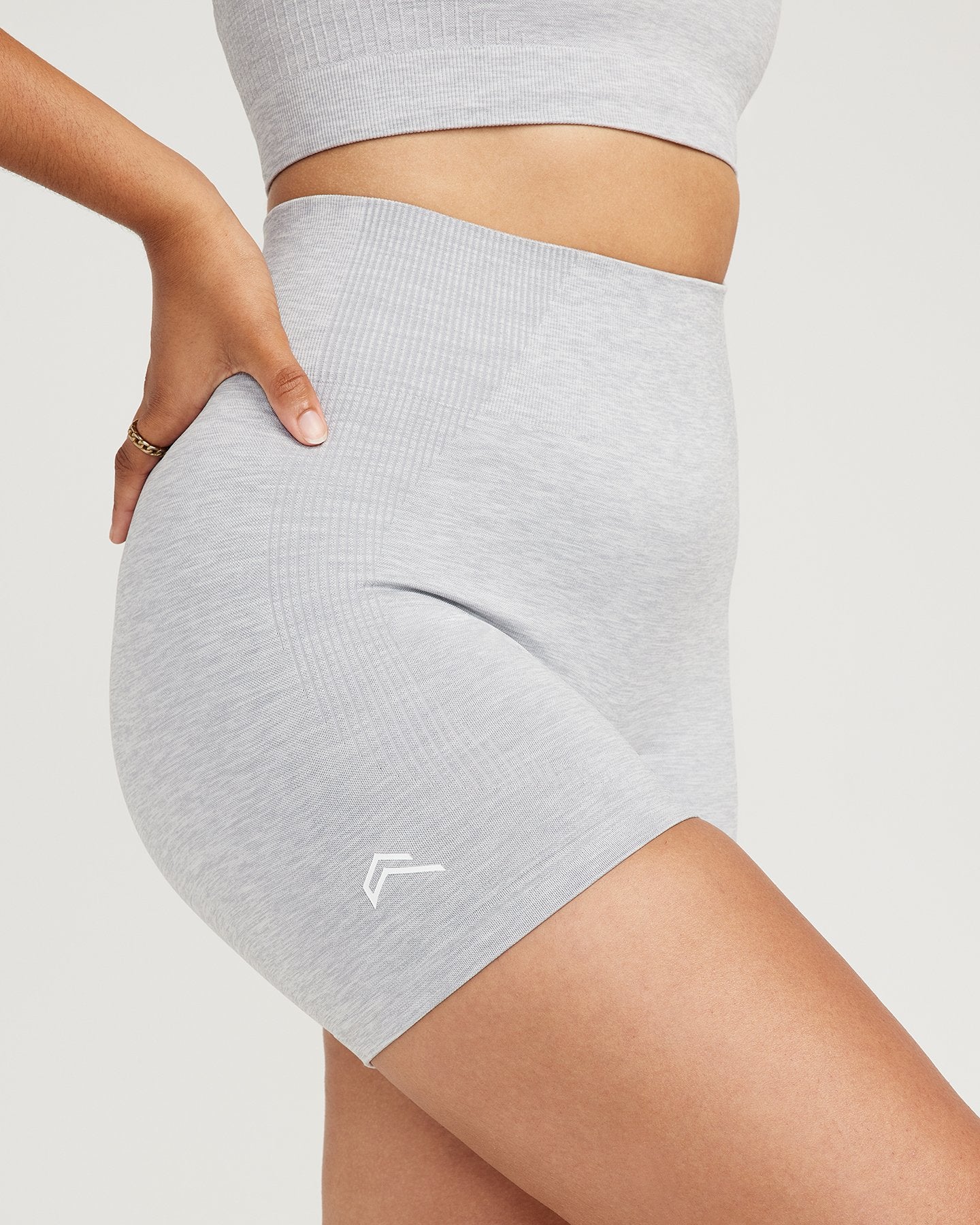 Classic Seamless Shorts | Grey Marl