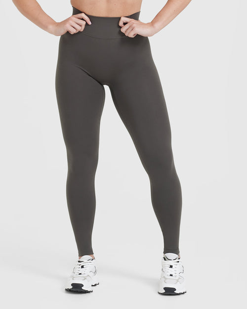 Oner Modal Timeless High Waisted Leggings | Deep Taupe