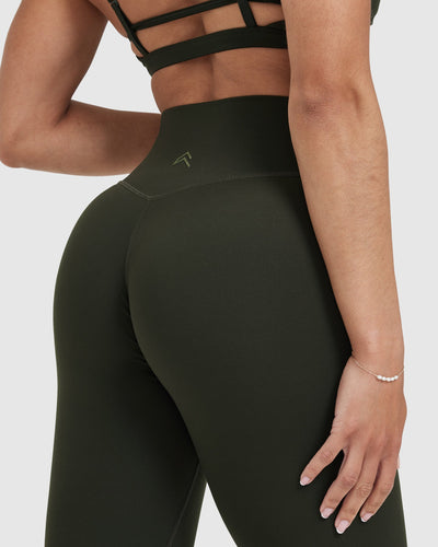 High Waisted Khaki Leggings Women s Oner Active
