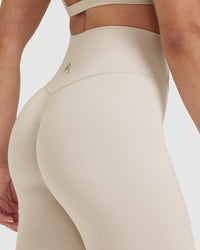 Timeless High Waisted Leggings | Sand