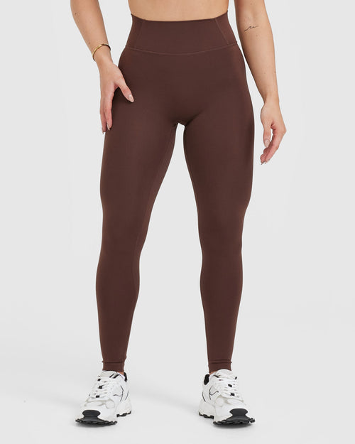 Oner Modal Timeless High Waisted Leggings | Espresso