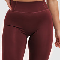 Timeless High Waisted Leggings | Mulled Wine