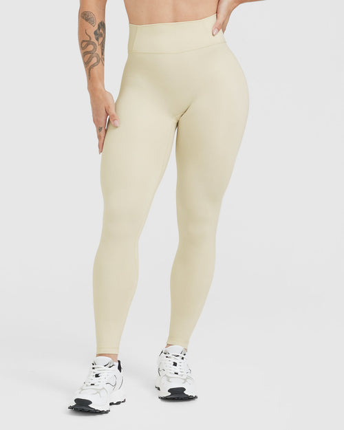 Oner Modal Timeless High Waisted Leggings | Vanilla