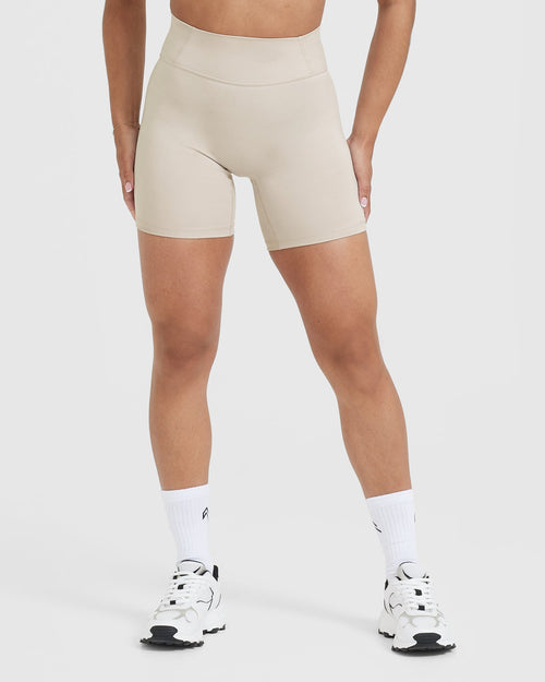 Oner Modal Timeless High Waisted Shorts | Sand