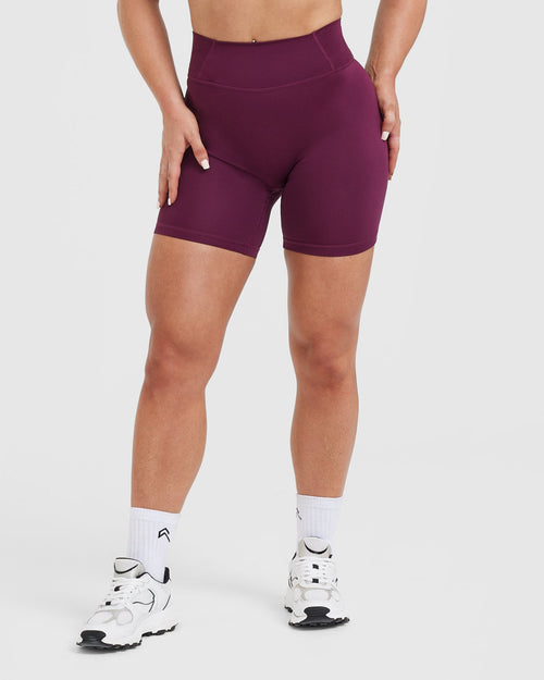 Oner Modal Timeless High Waisted Shorts | Ripe Fig