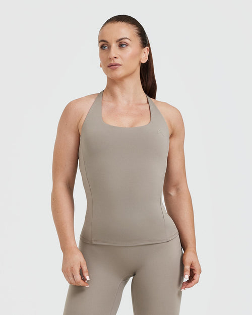 Oner Modal Timeless Square Neck Vest | Minky