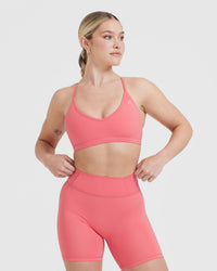 Timeless Strappy Bralette | Amplify Pink