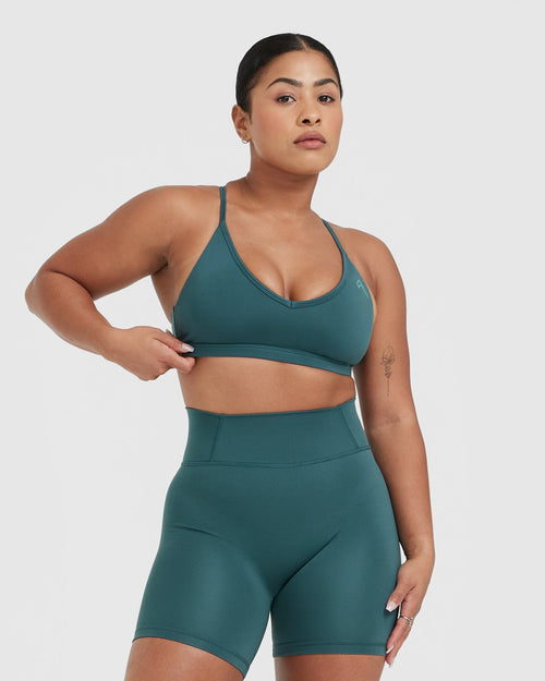 Oner Modal Timeless Strappy Bralette | Marine Teal