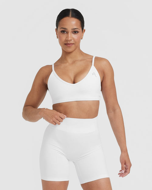 Oner Modal Timeless Strappy Bralette | White