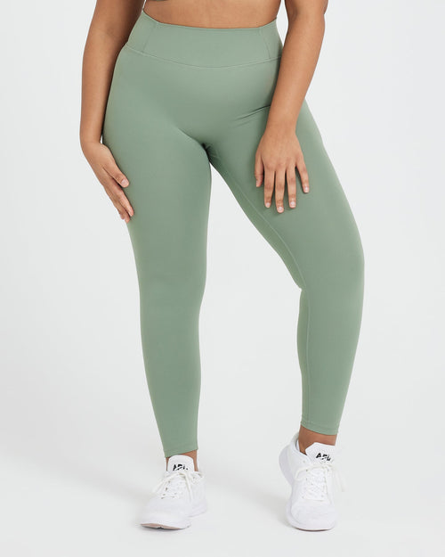 Gym Tights Women - Body Fit - Color Sage