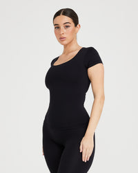Timeless Short Sleeve Tee | Black