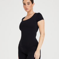 Timeless Short Sleeve Tee | Black